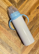 Load image into Gallery viewer, Sublimation Skinny Straight 7 oz Baby Bottle.
