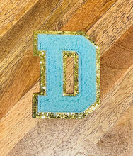 Load image into Gallery viewer, Blue Chenille Letters
