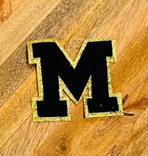 Load image into Gallery viewer, Black Chenille Letters
