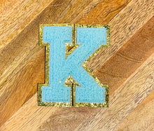 Load image into Gallery viewer, Blue Chenille Letters

