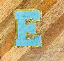 Load image into Gallery viewer, Blue Chenille Letters
