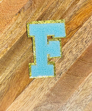 Load image into Gallery viewer, Blue Chenille Letters

