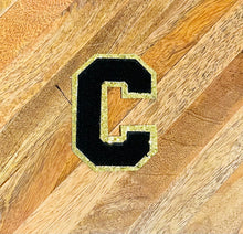 Load image into Gallery viewer, Black Chenille Letters

