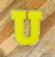 Load image into Gallery viewer, Yellow Chenille Letters
